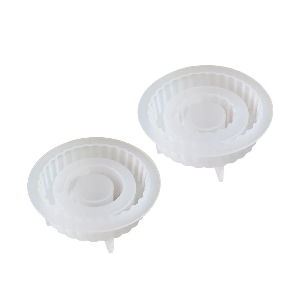 Striped Candle Holder