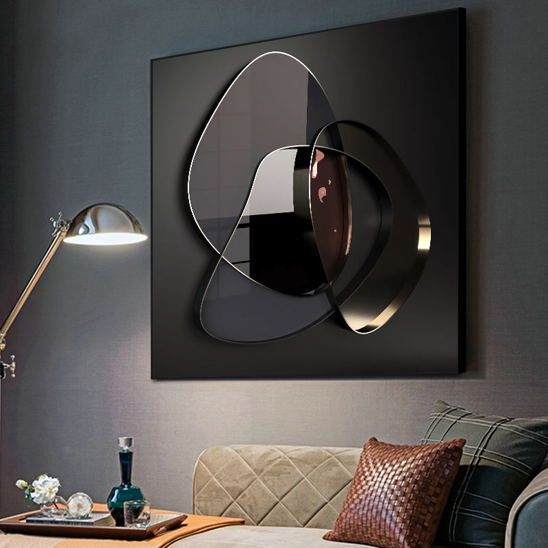 Modern Abstract 3D Metal Wall