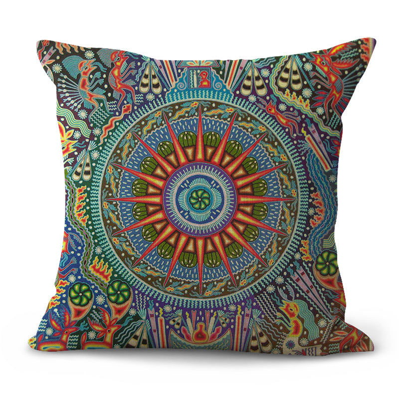 Decorative Pattern Cushion Pastoral Pillow
