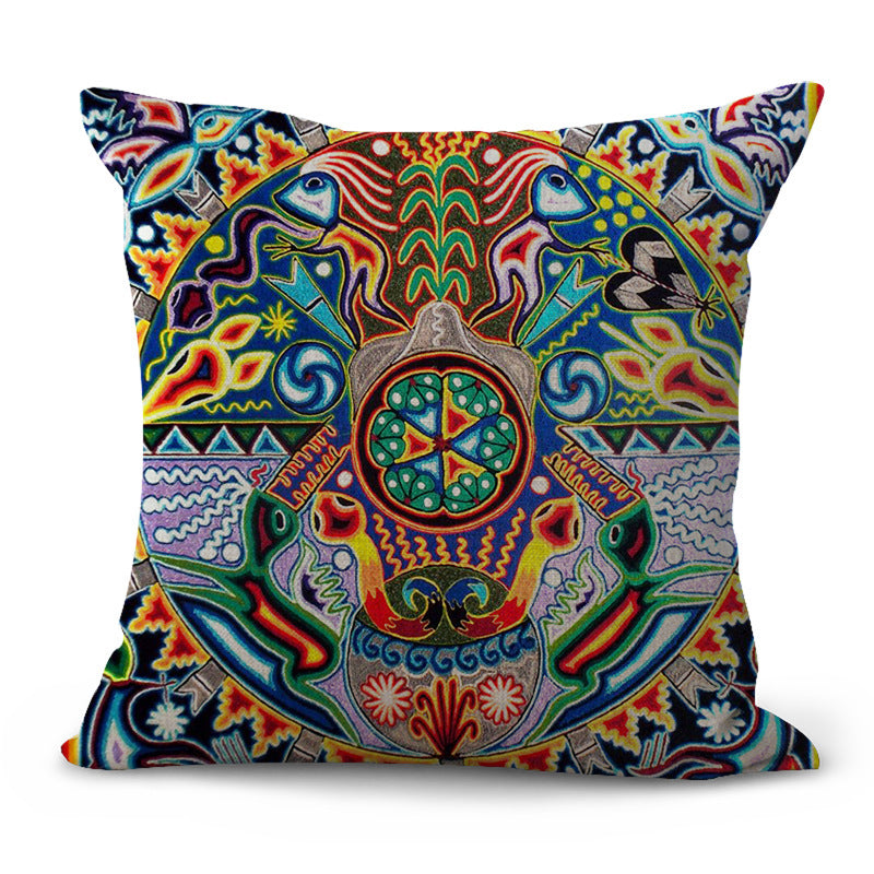 Decorative Pattern Cushion Pastoral Pillow