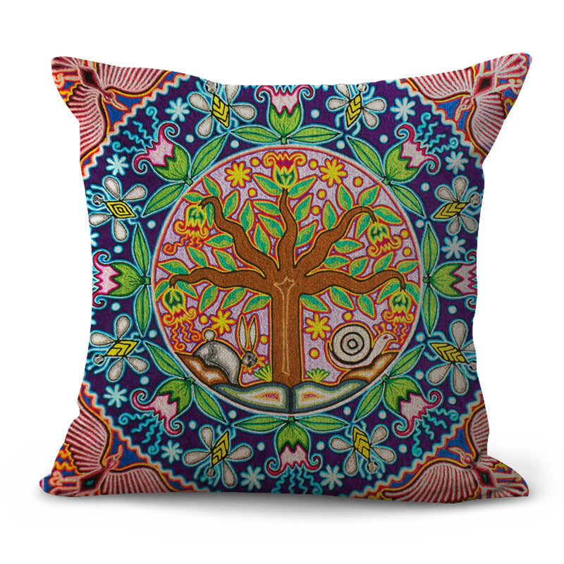 Decorative Pattern Cushion Pastoral Pillow