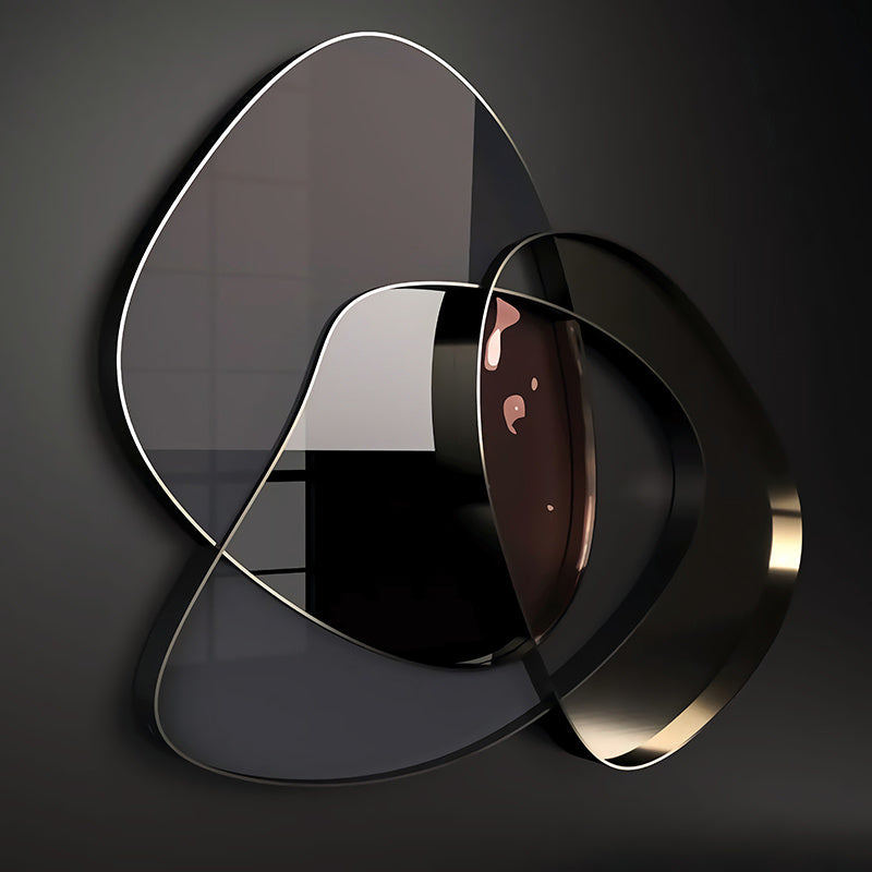 Modern Abstract 3D Metal Wall