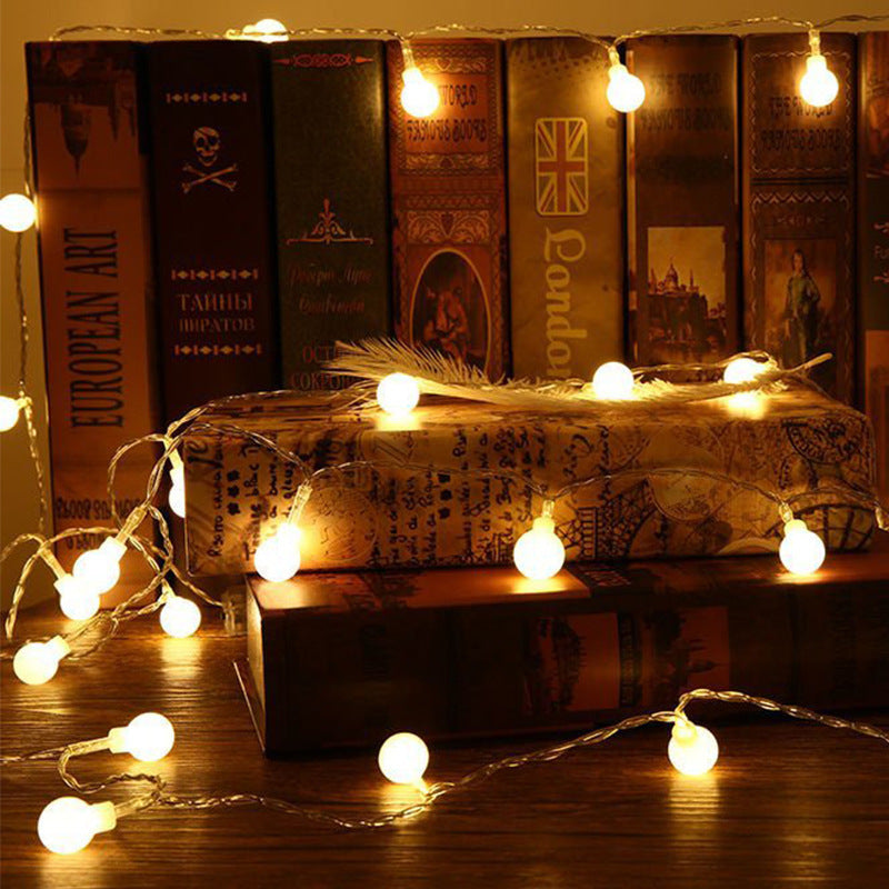 led small bulb string lights