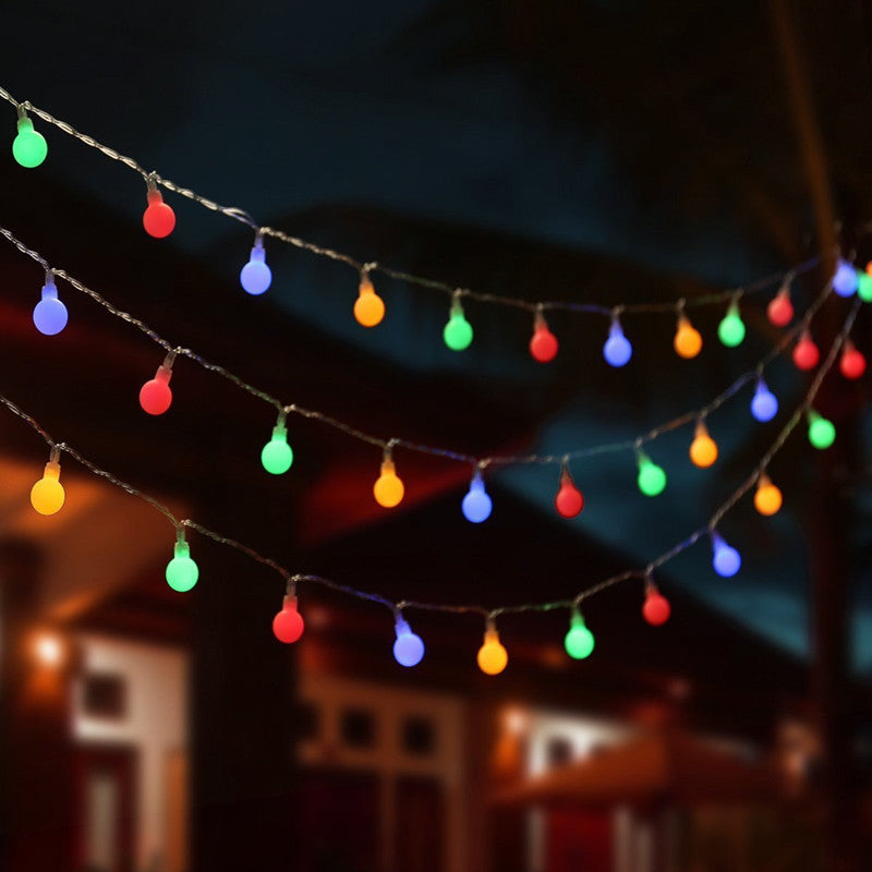 led small bulb string lights