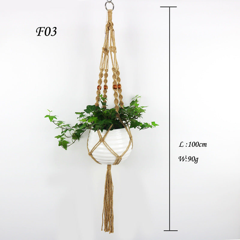 Hanging plant basket door