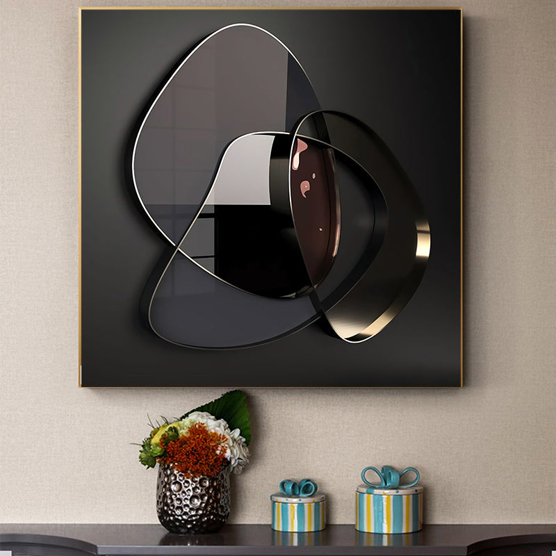 Modern Abstract 3D Metal Wall