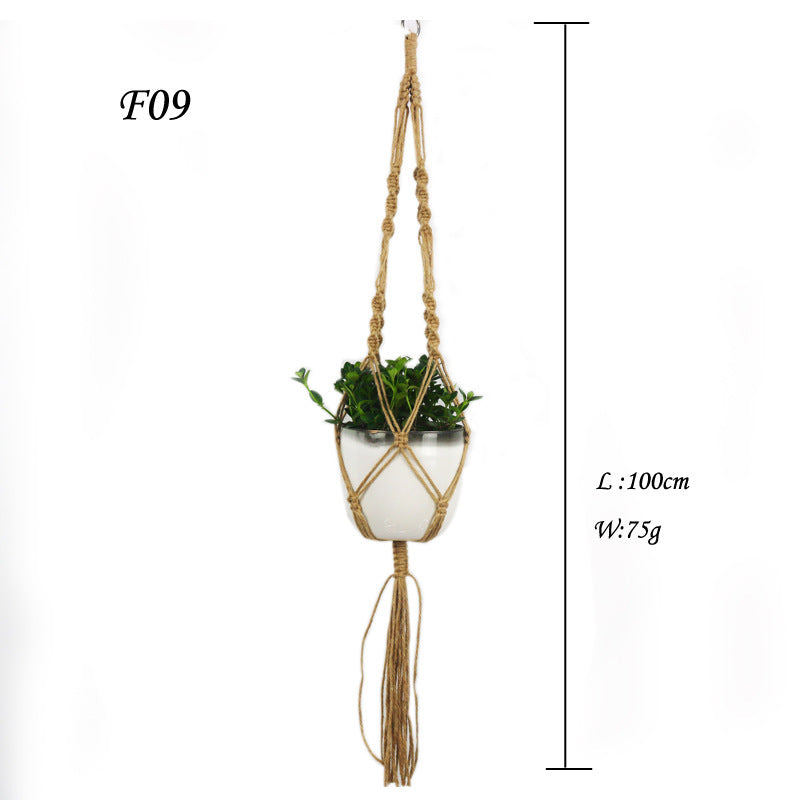 Hanging plant basket door