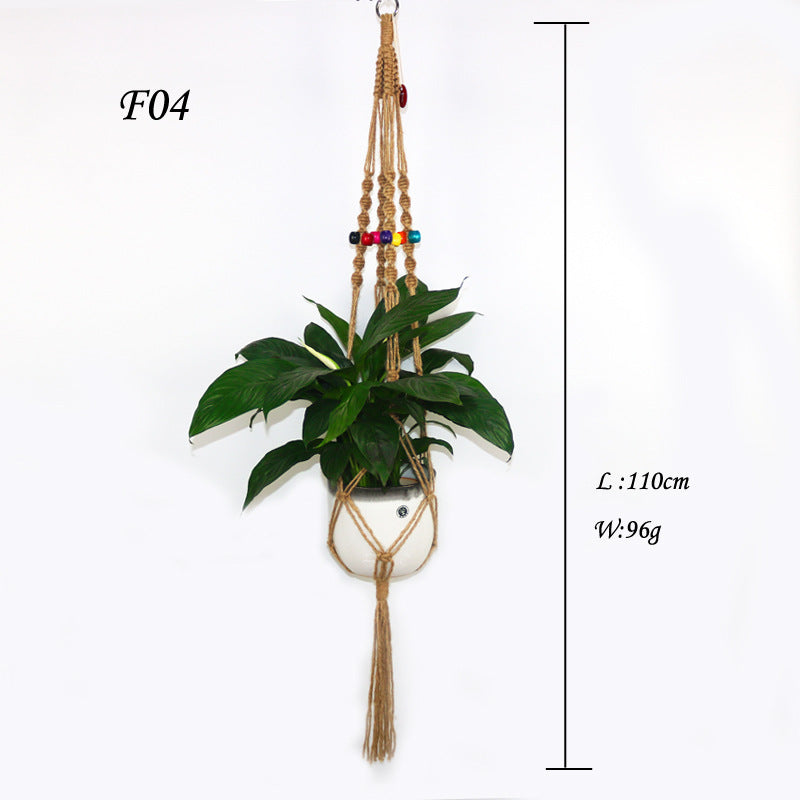 Hanging plant basket door