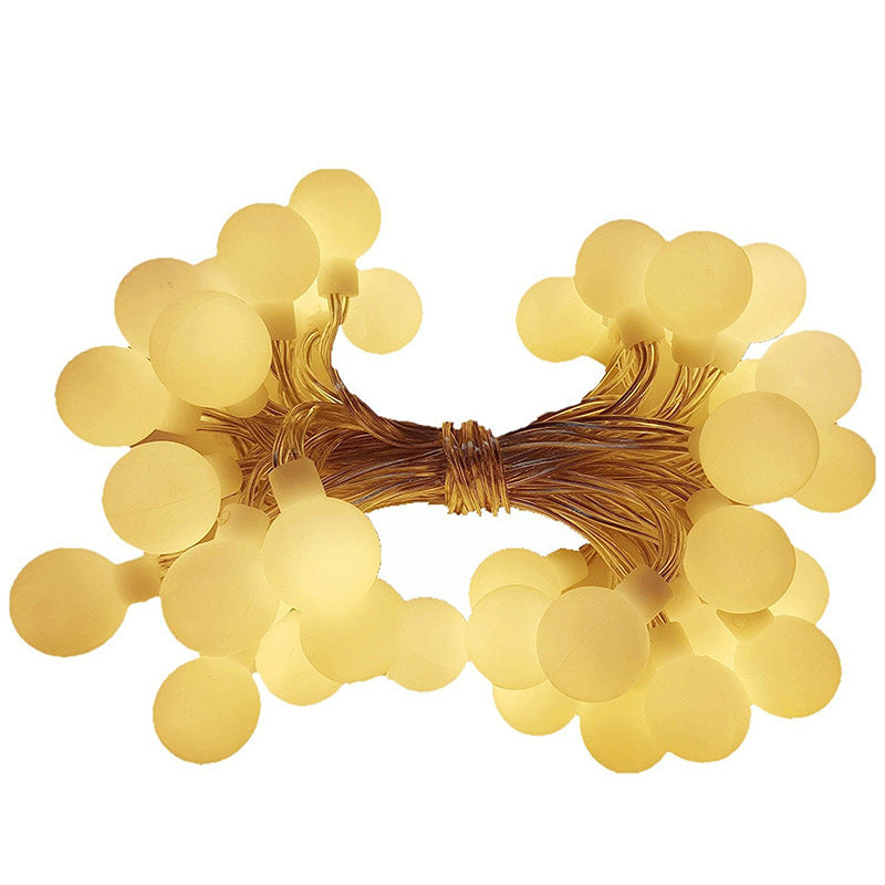 led small bulb string lights