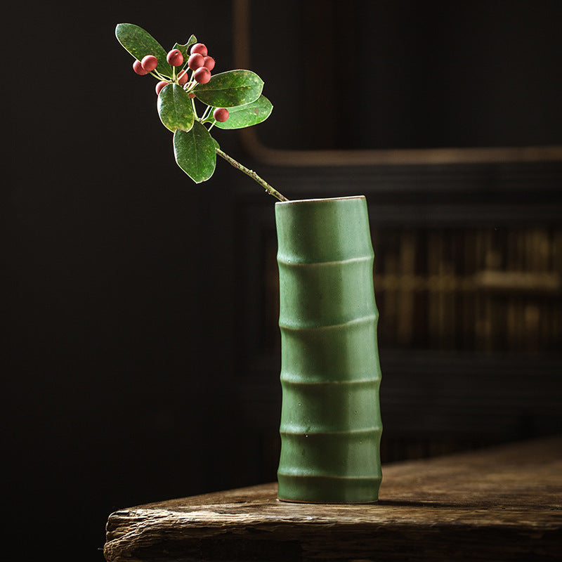 Bambo flower vase